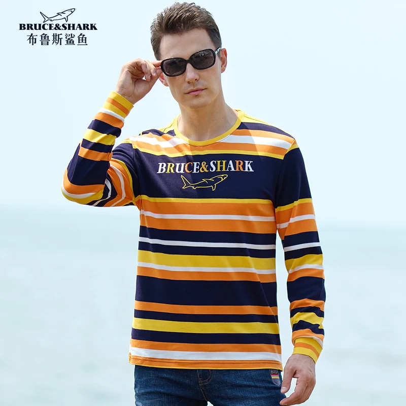 2023 Men's T-Shirts Round Neck Full Sleeve Fashion Casual Thicken Modal Cotton Loose Big Size 4XL Men's Tees Super Quality