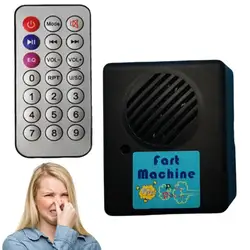 Fart Machine Portable Funny Gag Sound Machine Toy Wireless Controlled Farting Prank Toys For Party Performance Funny Gag Gift