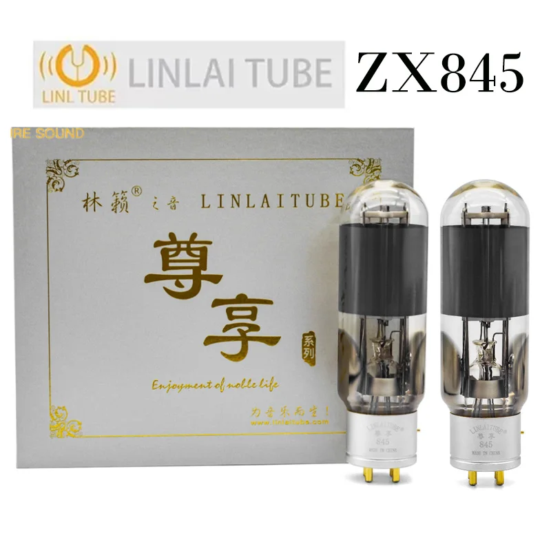 LINLAI 845 ZX845 Vacuum Tube Replaces 845B 845C WE845 E845 A845 845T HIFI Audio Valve Electronic Tube Amplifier Kit DIY Matched