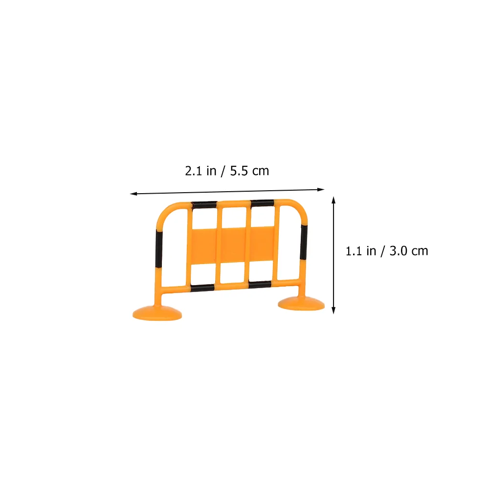 교통 도로 표지판 바리케이드 시뮬레이션 표지판, 장난감 도로 블록 미니어처 인지 어린이, 24 개