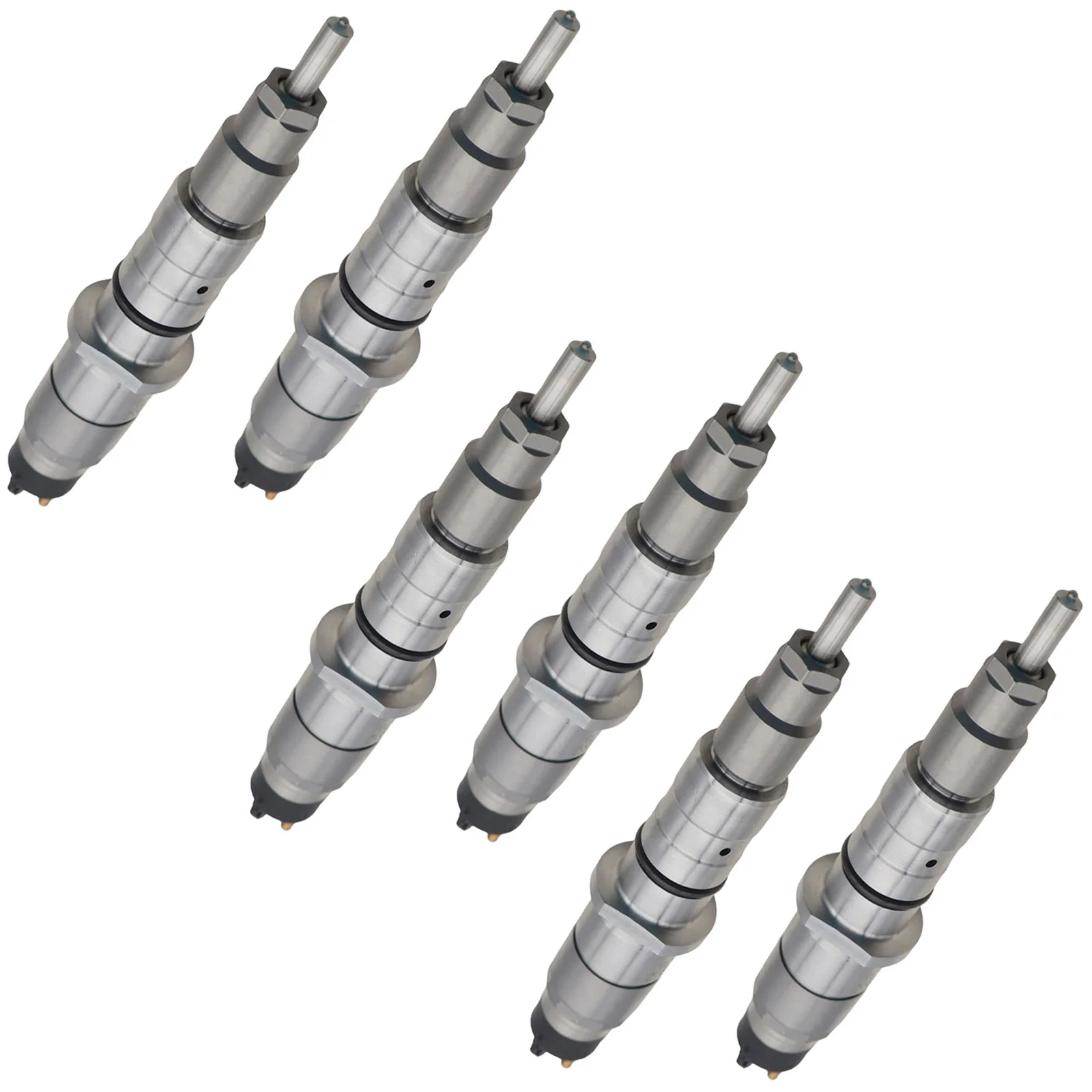6PCS Fuel Injector 6745-12-3100 For Cummins QSL9 Engine