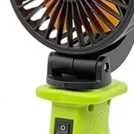 Foldable Electric Fan With USB Output Adjustable Speed For P108 P189 P194 Battery Portable Cooling Tool For Home Outdoor Camping