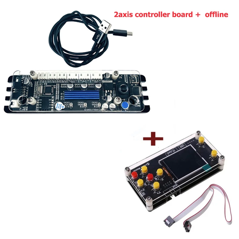 Imagem -06 - Diy Máquina de Gravura do Laser Grbl Placa de Controle Eixos Offline Placa de Controle Cnc 3018pro 1610 2418 3018 Eixo Controlador