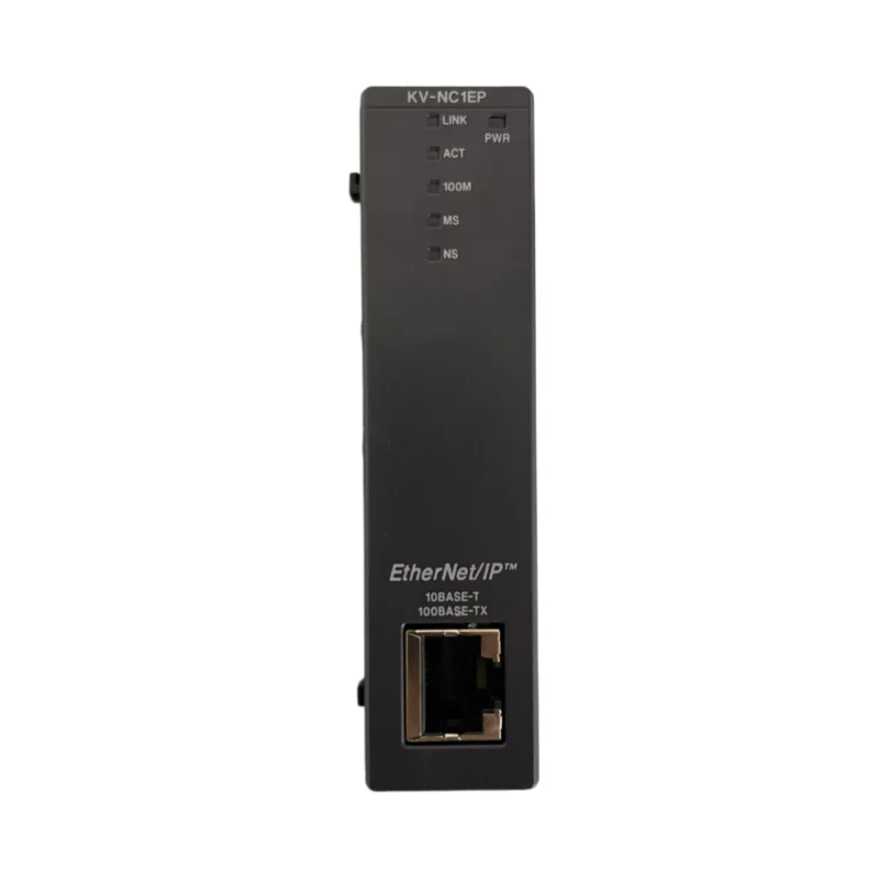 KEYENCE KV-NC1EP KV-N1AW KV-NC10L KV-NC20L PLC Programmable Controller EtherNetIP Unit Used for Multi Machine Linkage in Stock