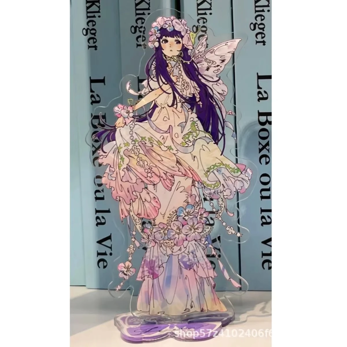 Frieren Beyond Journey's End Fern Rose Fairies Anime Acrylic Stand Figure Model Plate Breastpin Cosplay Emblem Decor - view 4