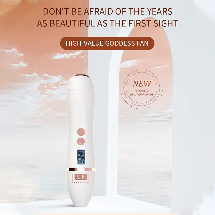 Handheld Ultrasonic Face Lifting Machine Mini Ultrasonic Ems Facial Lift RF Beauty Machine Wrinkle Removal Beauty Device