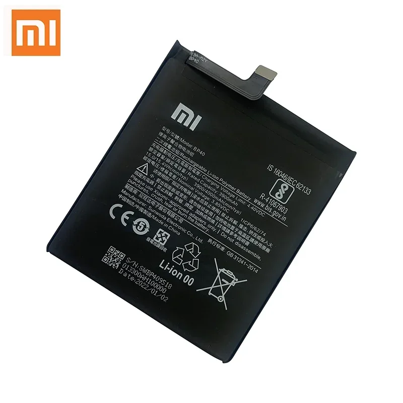 100% Original Battery BP41 BP40 For Xiaomi Mi 9T Mi9T RedmiK20 Redmi K20 Pro K20Pro 4000mAh High Capacity Phone Batteria