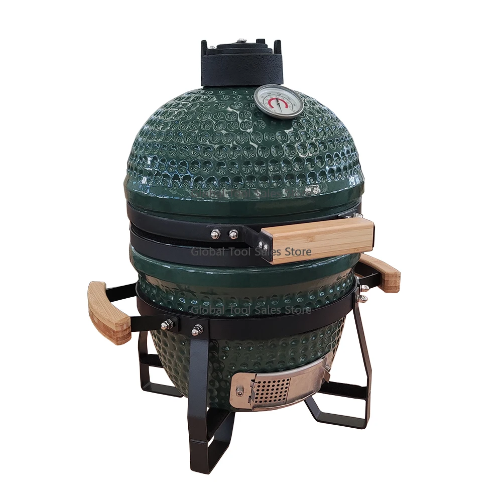 

13inch Small Size Mini Charcoal Grill Steak Pizza American Barbecue Outdoor Kitchen Patio Living