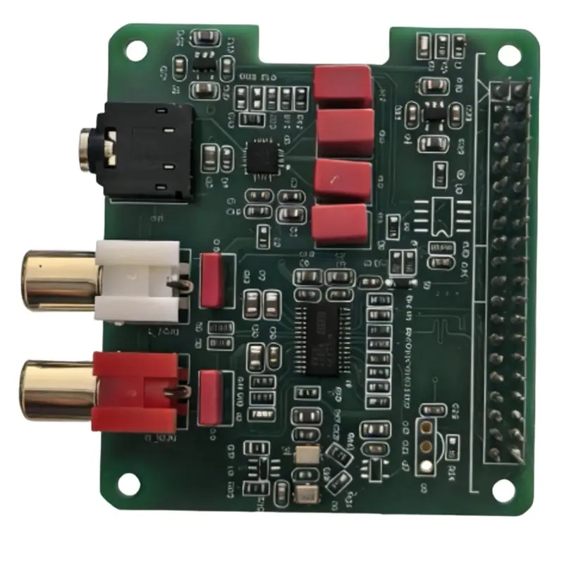 

A37T-Rpi Hifi DAC Hat For Raspberry Pi For Raspberry Pi Zero, Zero W, 3B, 3B+, Pi 4 ,Pi 5 With The 40-Pin Connector