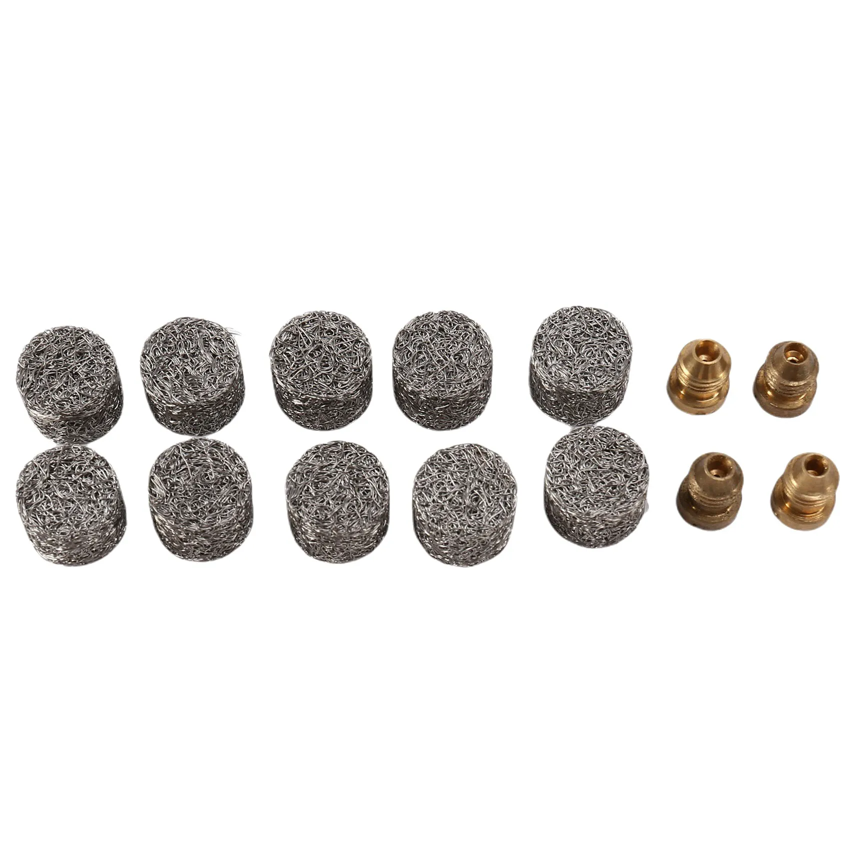Puntas de boquilla de cañón de espuma, fabricante de espuma, boquilla de Rosca Universal de 1,1mm y filtro de malla, 4 piezas