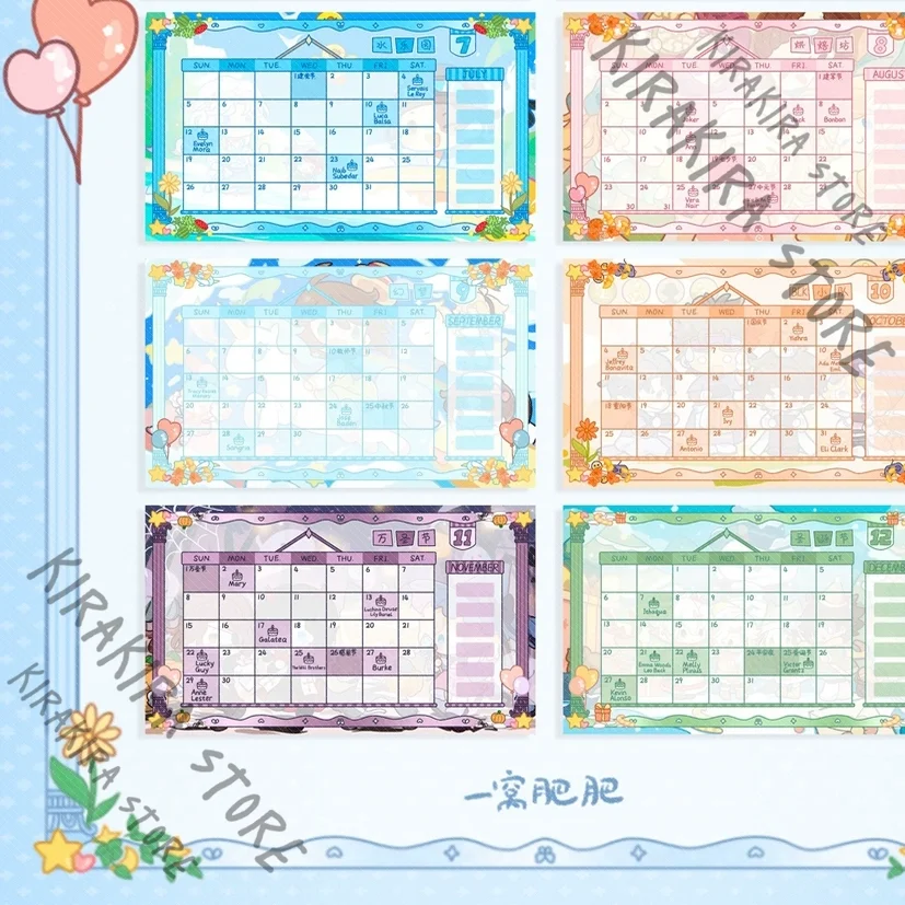 الهوية الخامس 2026 التقويم Ithaqua جوزيف ديسولنييه مايك مورتون Naib Subedar تأثيري التميمة أنيمي الحلي هدايا السنة الجديدة #5