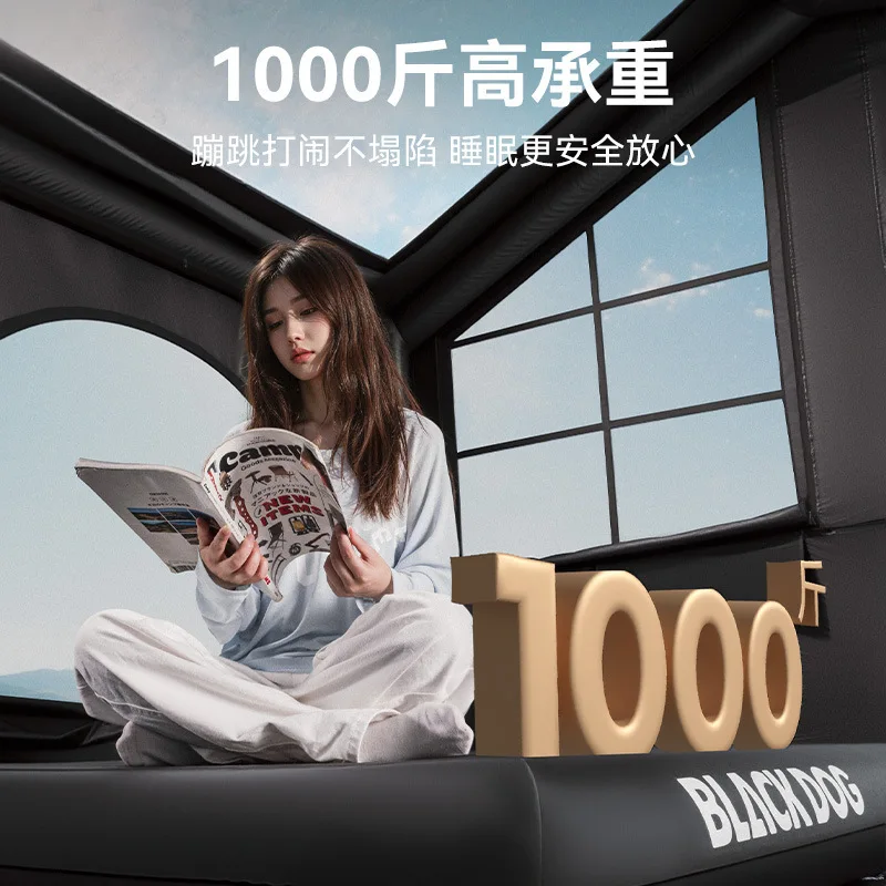 Outdoor Yunmeng Brushed Automatic Inflatable Bed  Floor Bunk Camping Sleeping Pad Automatic Inflatable Pad for Home Cam