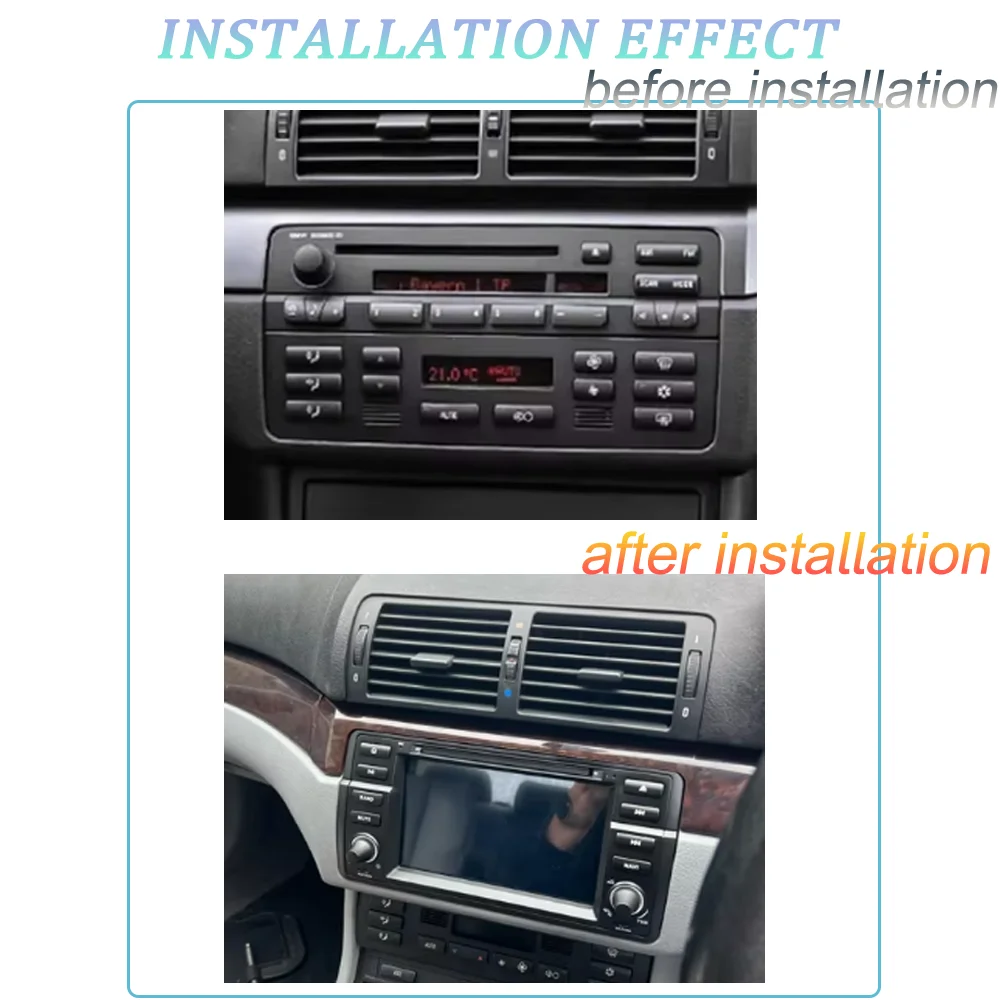Xtrons Pantalla Táctil Android Radio Del Coche Para Bmw E46 Rover 75 Con Obd/dab