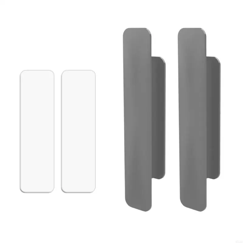 Conjunto 2 botões auto -bastão modernos para armários adesivos para -roupas HX6C