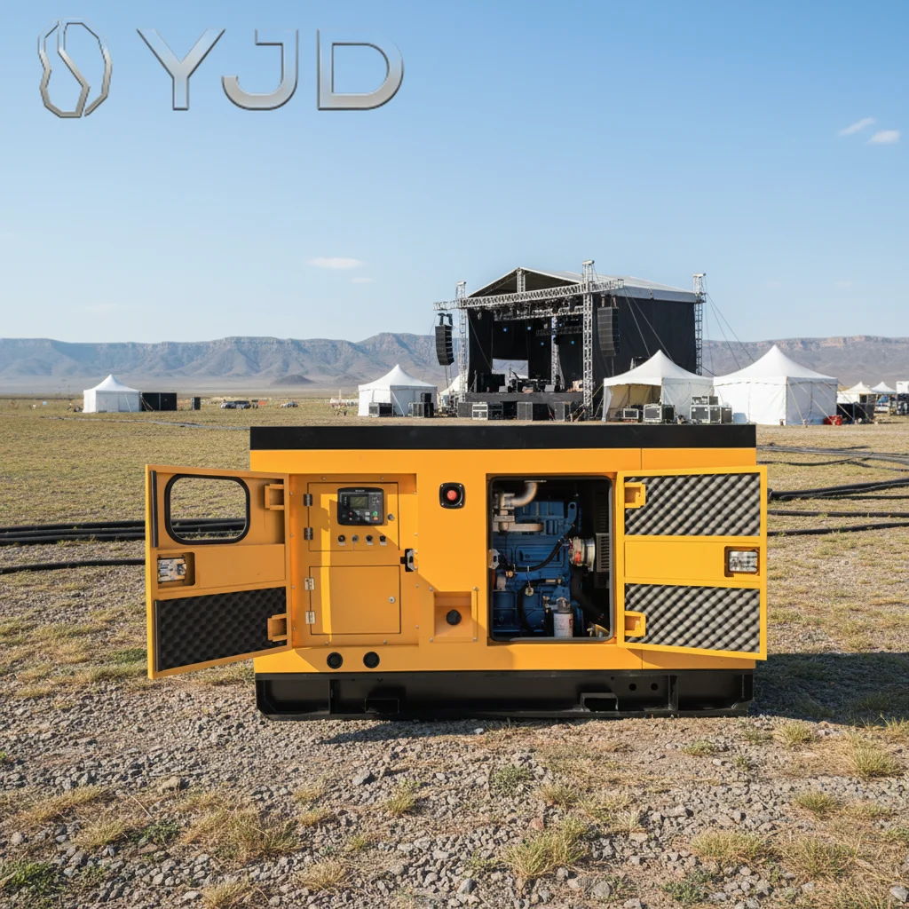 Super Silent Ricardo 150kw Diesel Generator Set AC Single Phase Auto Start Open Frame Trailer Container Type ISO CE Certified