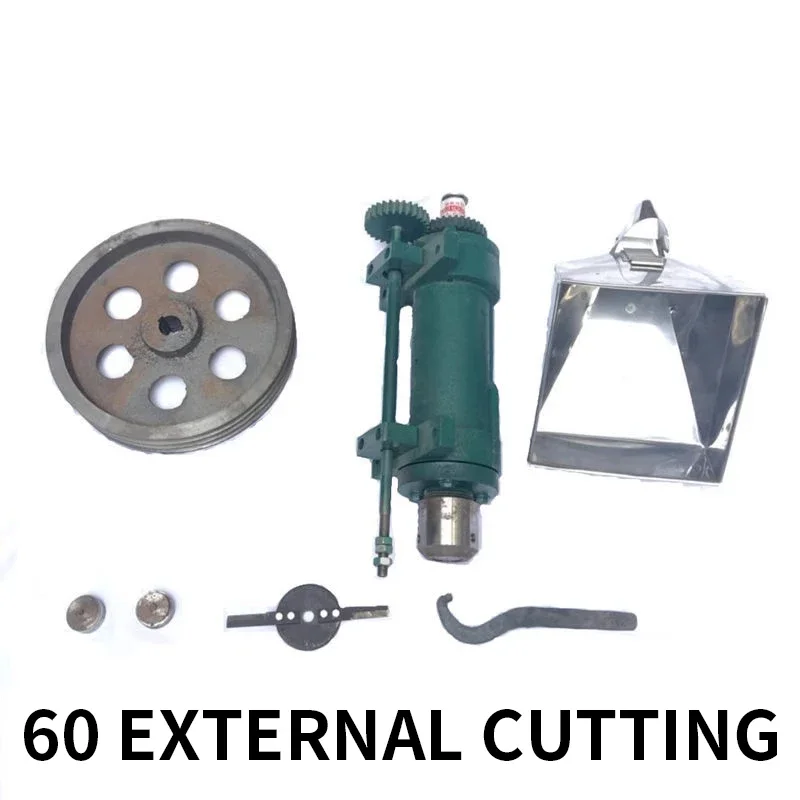 Máquina infladora de pellets de alimentación flotante modelo 40/60, extrusora de alimentos para animales, cabezal de máquina para hacer pellets, piezas principales para acuicultura