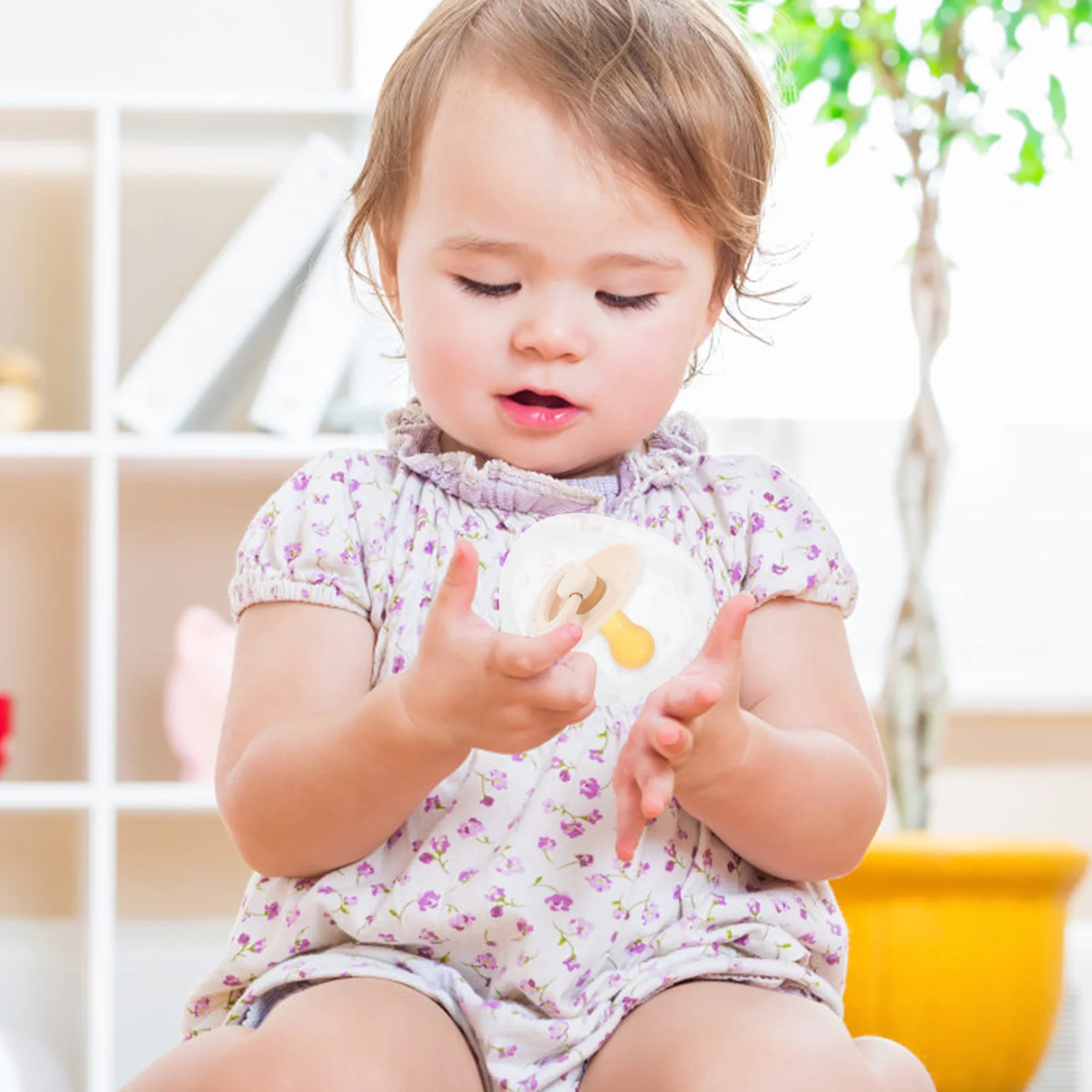 

6Pcs Travel Pacifier Case Portable Baby Pacifier Storage Box Dirt-Proof Holder for Outings Home Use Infant