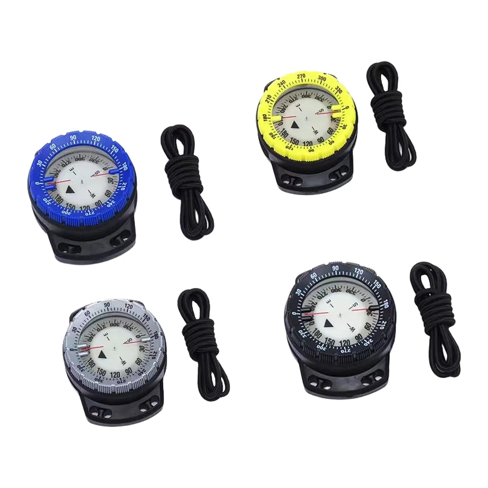 /Waterproof /Scuba /Diving For Compass Glow In Dark 50M Luminous Magnetic Navigation Tool For Hiking Camping Outdoor Sports Gear