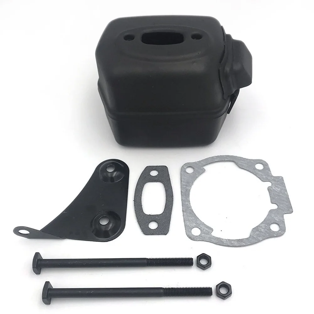 Pipe Assembly Chainsaw Muffler Repair Kit For HUS50 51 55 Compatible Brand Garden Tools Replacement Parts