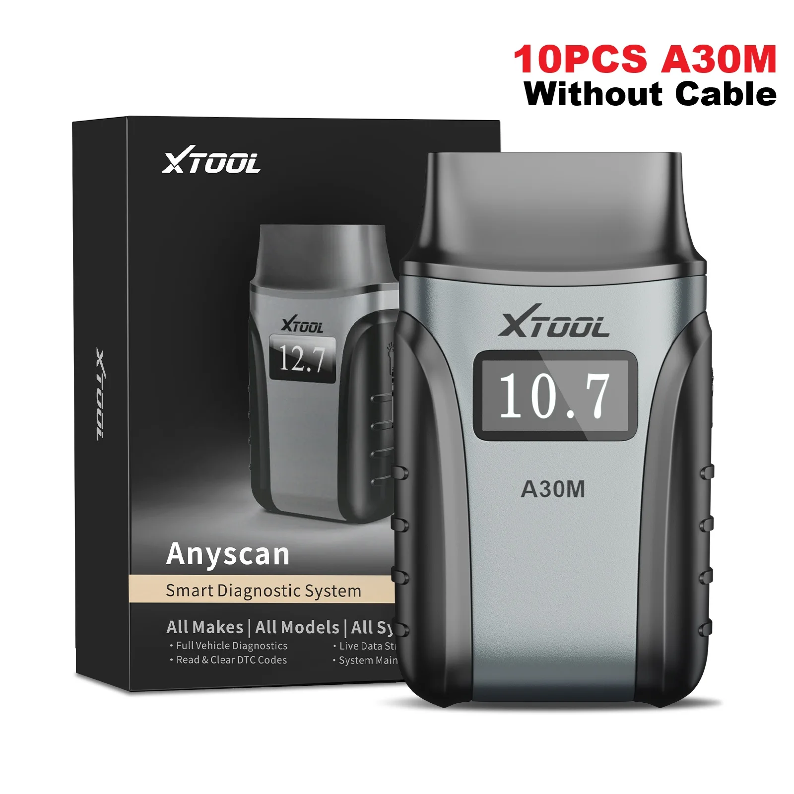 XTOOL Anyscan A30M BT OBD2-scanner Autodiagnostische hulpmiddelen 26+ Resets Actieve test CANFD FCA Autoauth Alle levenslange gratis update