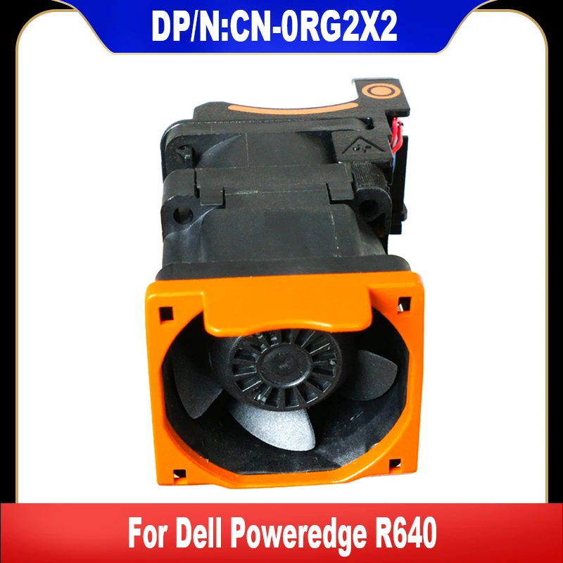 0RG2X2 For Dell Poweredge R640 Server Cooling Fan Dual Rotors Fan RG2X2 CN-0RG2X2 Heatsink Radiator High Quality 100% Tested