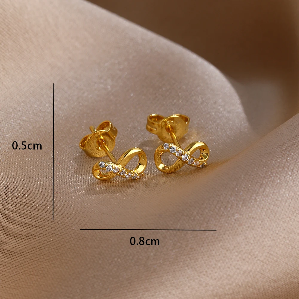 925 Silver Fashion Red Pink Green Zircon Family Tree Earrings Women Fine Zircon Minimalist Engagement Wedding Party Jewelry Gift - view 3