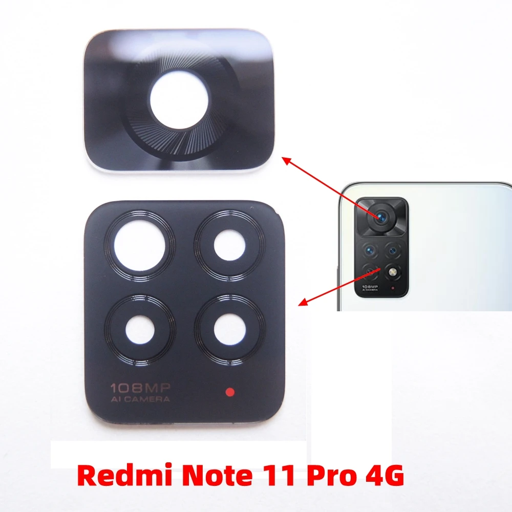 Camera Lens Glass For Xiaomi Redmi Note 11 , 11S, 11 Pro 4G/5G  Back Camera Glass Lens Smartphone Parts