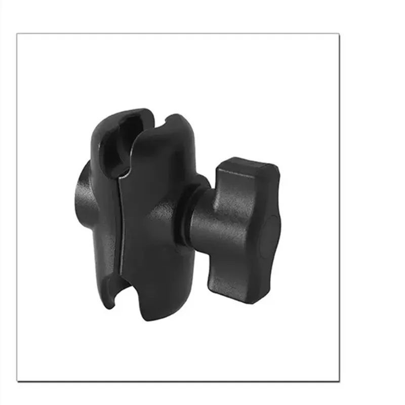 Aluminum Alloy 6cm Arm Supports 17mm to 25mm Ball Head for  Motorcycle Sports Camera Bracket 360° Rotating Ball Head view 5