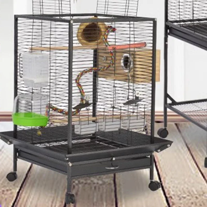 Vintage Carrier Bird Cage Bunny Travel Hut Rabbit Breeding Box Bird Cage Toys Gaiola Para Calopsita Bird Cage Decoration