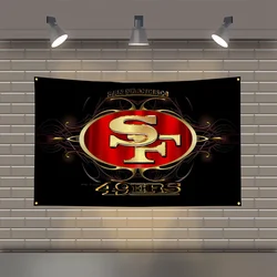 Decorative Flags and Banners San FranciscoS 49erS Garage Flag Fallout Beer for You Skateboard Outdoor Decorations Turkey Em Home