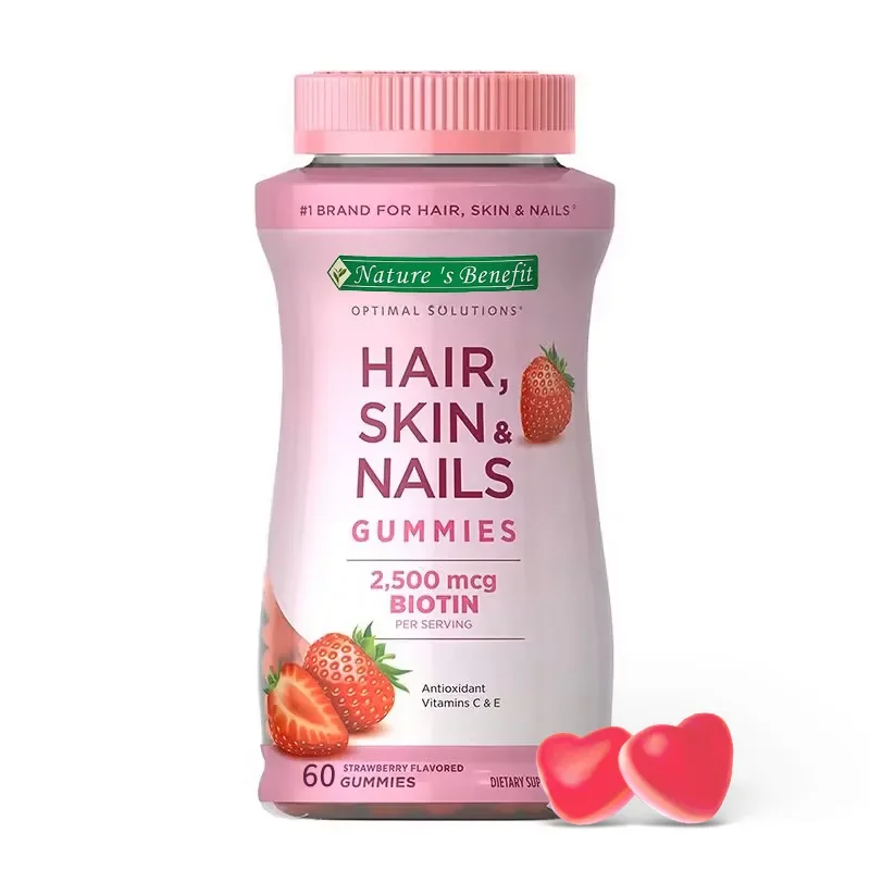 1 bottle of collagen gummies improves skin relaxation, pores, and delicate skin health