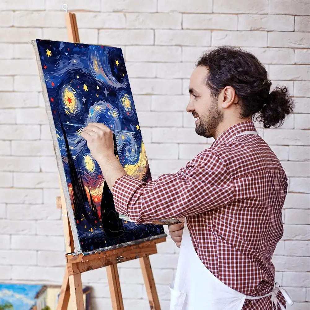 

Evershine Diy 5d Painting Night Full Round Mosaic Scenery Drill Embroidery Decoration New Home Animal Arrival R4k7