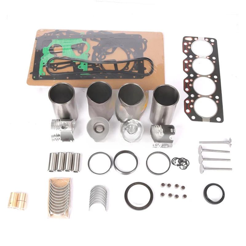 Laidong Engine Overhaul Rebuild Kit for  4L22 4L22B piston ring liner gasket valve kit