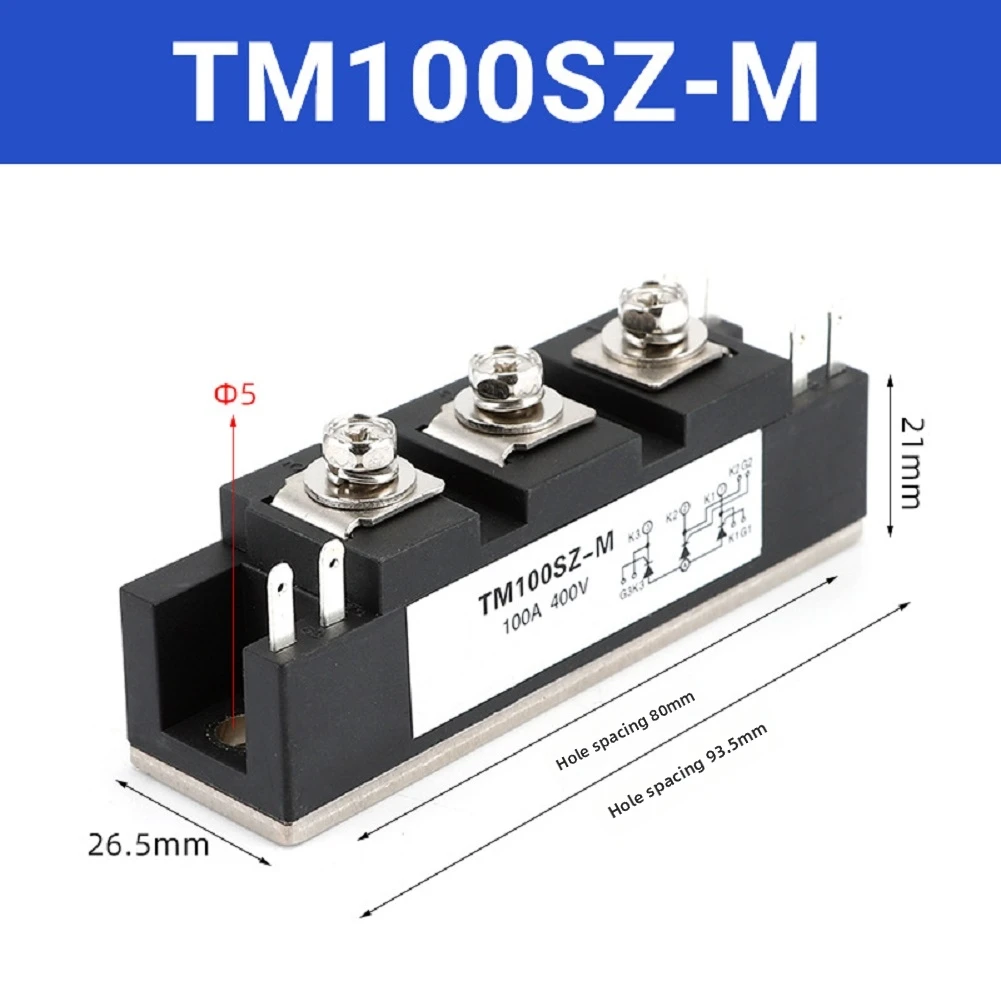 

Тиристорный модуль TM150SA-6 для инверторного сварочного аппарата TM100SZ-M, высокоточный, для получения стабильных результатов сварки.