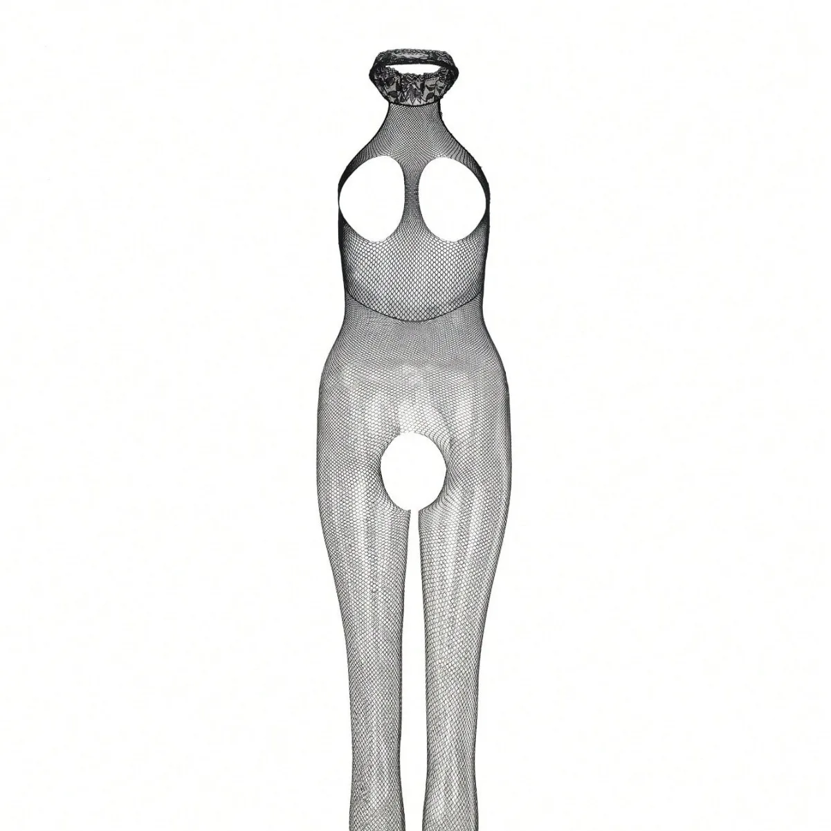 ชุดชั้นในเซ็กซี่สำหรับผู้หญิง ชุดบอดี้สูทตาข่าย ชุดชั้นในแบบเปิดเป้า ถุงน่องตาข่ายแบบเต็มตัว ชุดเซ็กซี่แบบเปิดเป้า