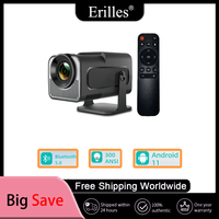 Woopker 4K Projector   720P Android 11 Wifi6 Keystone Correction Ultra Short Focus 180° Rotable Pr