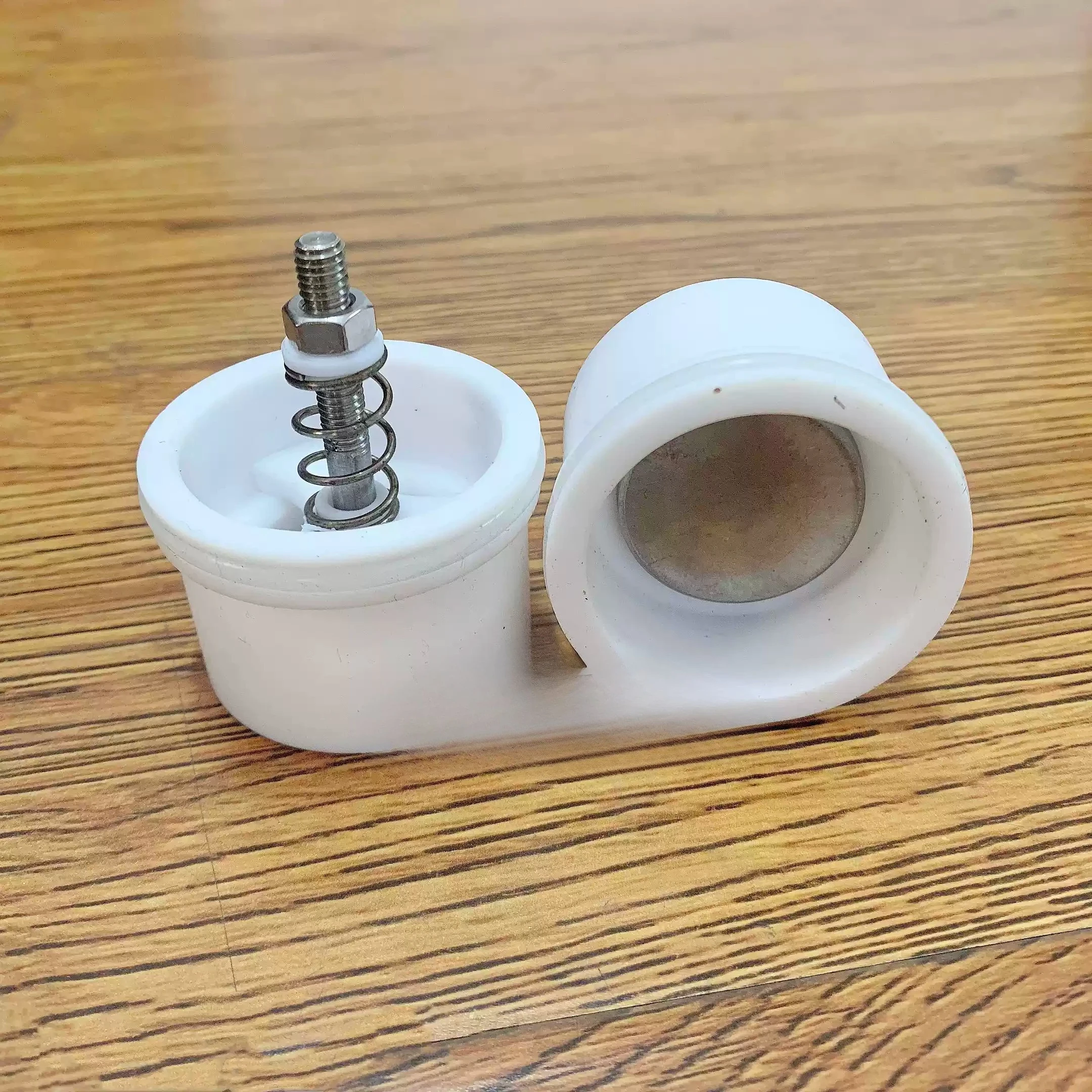 3-Way Check Valve Stainless Steel PTFE Material Spare Part For Pneumatic Filling Machine