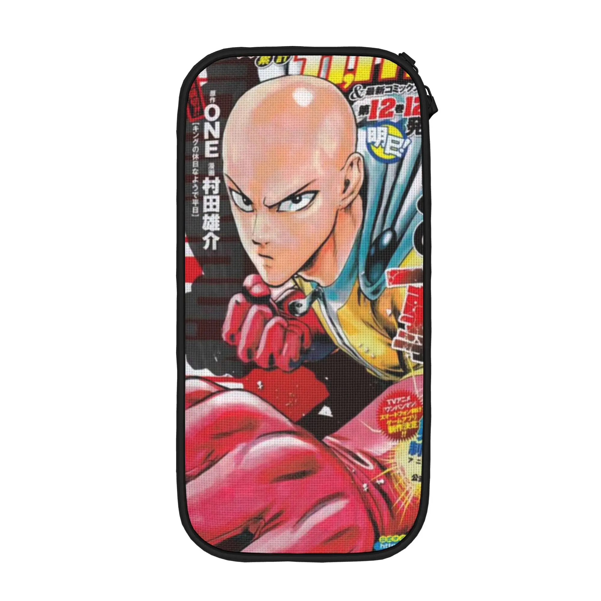 The Strong One-Punchs-Man Pencil Case New  Pencil Bags Student Big Capacity Office Zipper Pencilcases
