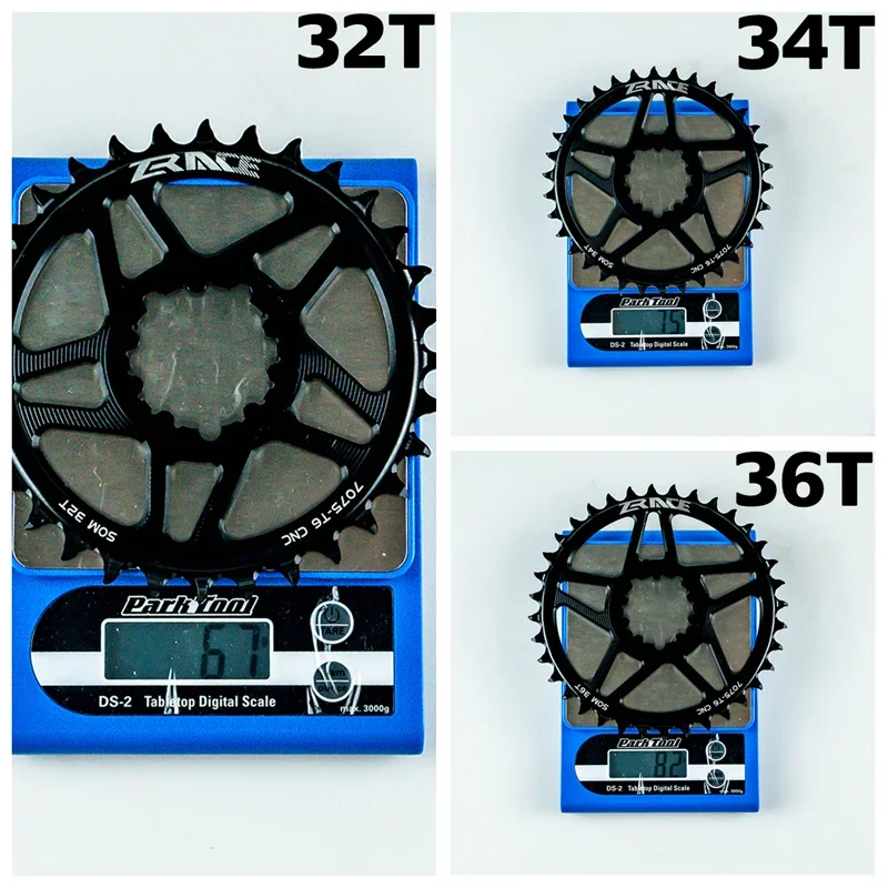 ZRACE Bicycle Chain Ring 32/34/36/38T 10/11/12s Offset 3mm Chainwheels for GXP Direct Mount Crank Eagle Cycling Accessories Mtb