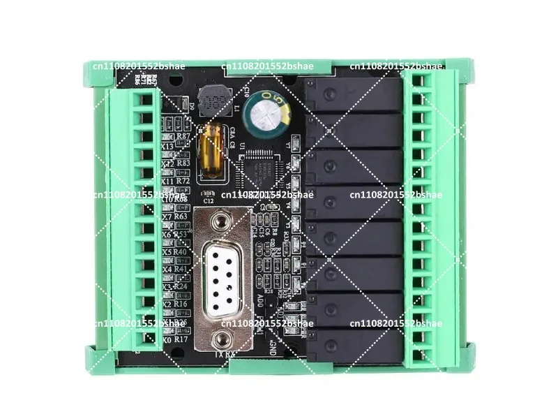 PLC Board FX2N-20MR-232 5A DC24V Relay Output Module 12 Input 8 Output High-Speed Counting Analog Input 2AD 0-10V