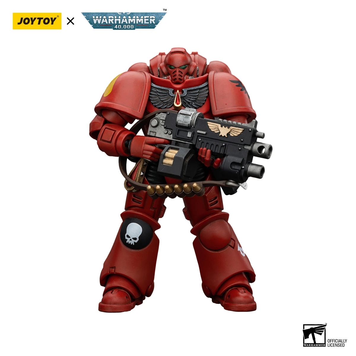 [สต็อก] JOYTOY Warhammer 40K Action Figure Blood Angels Intercessors อะนิเมะทหาร
