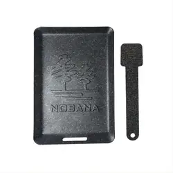 20*13cm Cast Iron BBQ Grill Pan Non-Stick Griddle Skillet with Spatula for Outdoor/Indoor Barbecue Stove Top Cooking