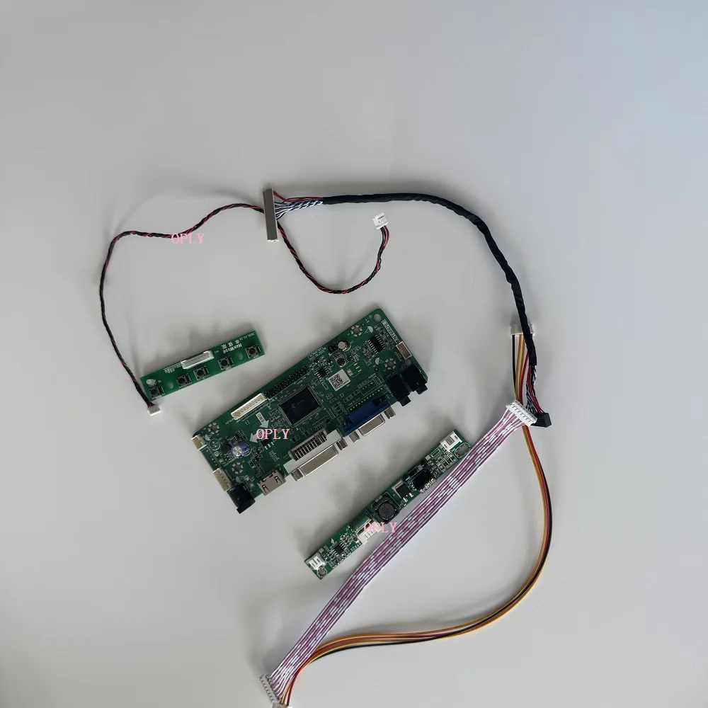 

Плата контроллера VGA HDMI-совместимая DVI для M236HJJ-L30 M236HJJ-L31 M236HJJ-L3B 1920X1080 Светодиодная панель Экран 23,6 дюйма DIY