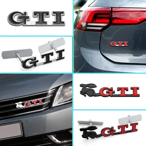Auto -Metall -Grill -Logo -Abzeichen, Docks mit Emblem, Klebstoff für VW GTI, Golf 2, 3, 4, 5, 7, Mk2, Mk3, Mk4, Mk5, Mk6, Mk7, Automobil, 1PC 8 Hauptverkäufe Emblema Golf 3 - №5