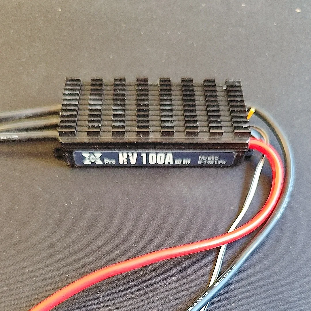 中古 FLYFUN 100A 電気スピードコントローラー UAV RC 飛行機ブラシレスモータードローン航空機エンジン用