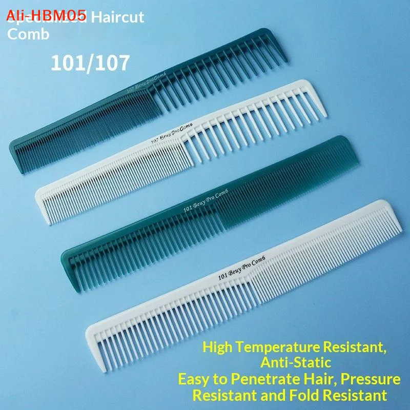 (HB05)Professional Hair Cutting Comb Anti-static Flat Head Cutter Comb FineTooth Haircut Brush Salon Tools Barber Hair Accessory