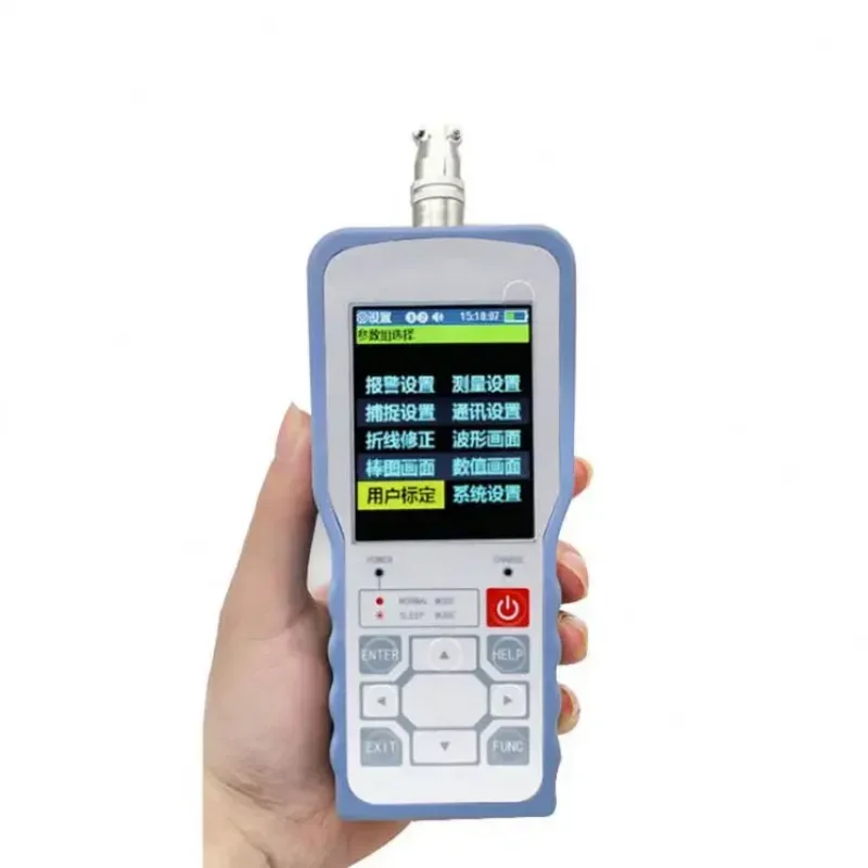 Digital Tool Alarm Peak Data Capture 1920times/S LCD Meter Portable Handheld Force Measurement Instrument Pull Tension Pressure