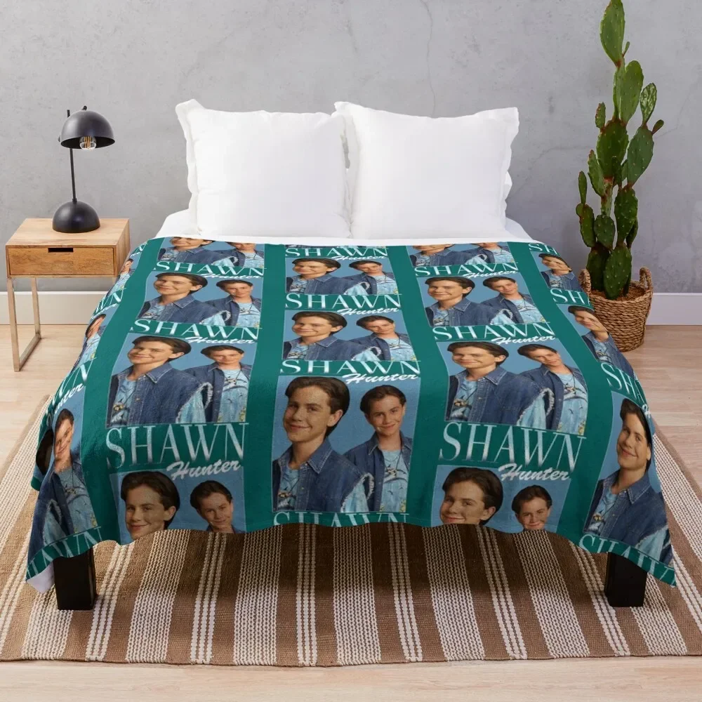 

Shawn Hunter - 90_s Style Throw Blanket Flannel Fabric blankets ands Blankets