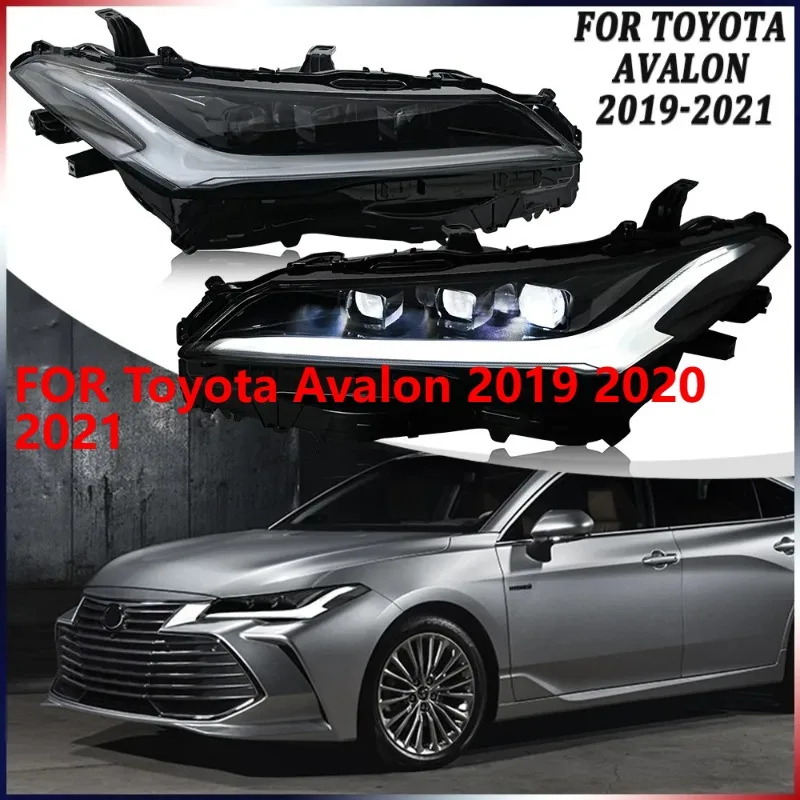 

2 шт. светодиодные фары для Toyota Avalon 2019-2021, фары DRL в сборе