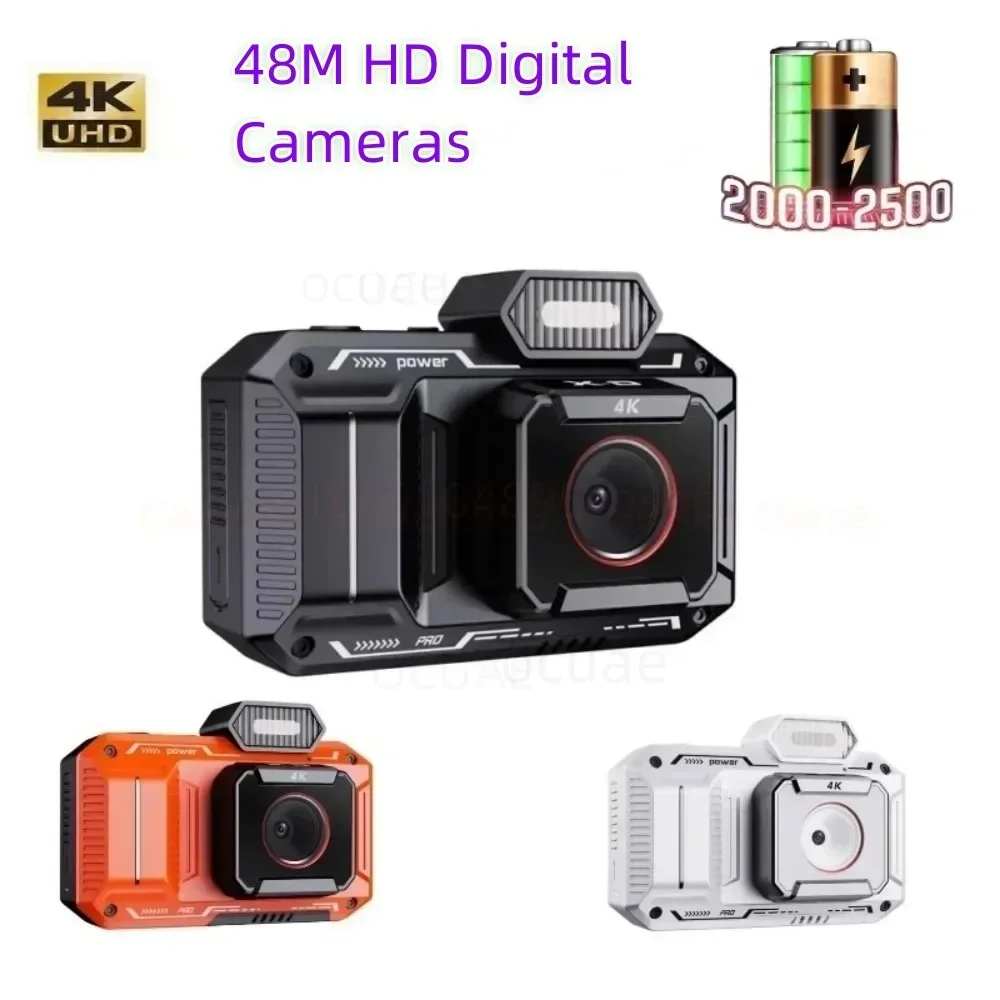 

2.8 Inch IPS 48M HD Digital Cameras Screen Portable Instant Photo Camera 18X Zoom Dual Lens Child Camera Photographic Camcorder